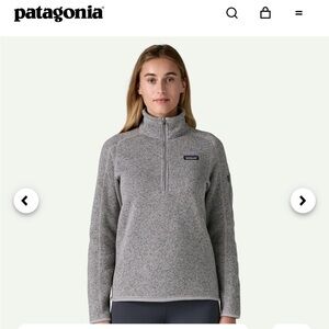 NWOT Patagonia Women's Better Sweater® 1/4-Zip Fleece